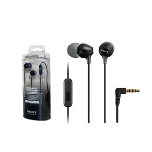 Sony - Écouteurs Stéréo Intra-Auriculaire avec Microphone, Noir - Simple Boutique