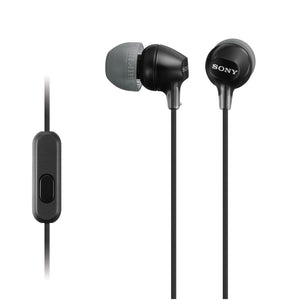 Sony - Écouteurs Stéréo Intra-Auriculaire avec Microphone, Noir - Simple Boutique