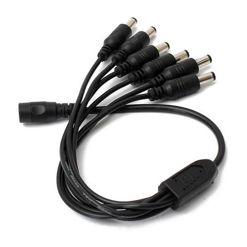Splitter DC 1 Femelle à 6 Mâle 2.1mm X 5.5mm - Simple Boutique