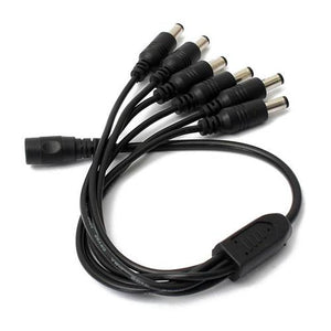 Splitter DC 1 Femelle à 6 Mâle 2.1mm X 5.5mm - Simple Boutique