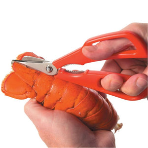 Starfrit - Ciseaux à Crustacés, Lames en Acier Inoxidable Détachables, Rouge - Simple Boutique