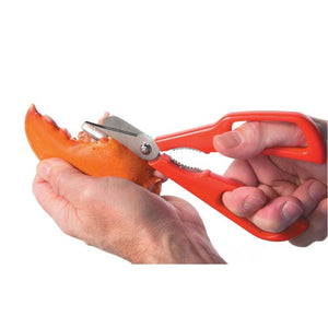 Starfrit - Ciseaux à Crustacés, Lames en Acier Inoxidable Détachables, Rouge - Simple Boutique