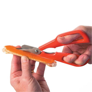 Starfrit - Ciseaux à Crustacés, Lames en Acier Inoxidable Détachables, Rouge - Simple Boutique