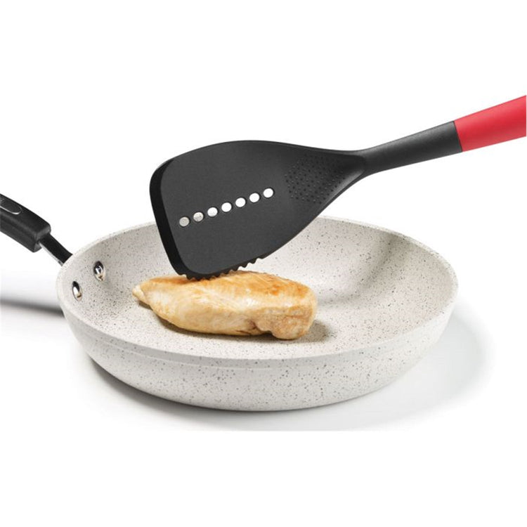 Starfrit - Ensemble 4 Morceaux d'Ustensil de Cuisine, Résiste à la Chaleur, Rouge - Simple Boutique