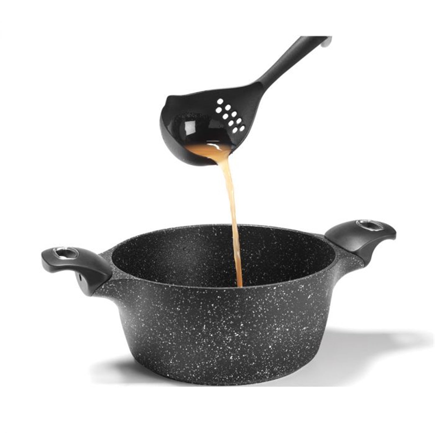 Starfrit - Ensemble 4 Morceaux d'Ustensil de Cuisine, Résiste à la Chaleur, Rouge - Simple Boutique