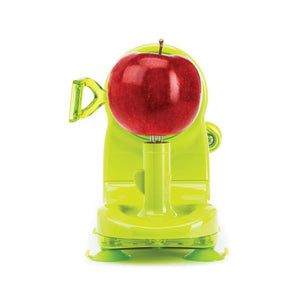 Starfrit - Éplucheur de Pomme Pro Peeler, Base à Succion Antidérapante, Vert - Simple Boutique