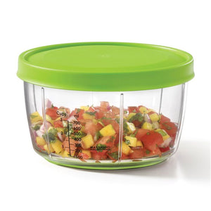 Starfrit - Hachoir Manuel à 2 Vitesses, Base Antidérapante, Vert - Simple Boutique