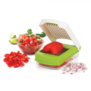 Starfrit - Hachoir à Oignons, Ouverture Pratique et Outils de Nettoyage Inclus, Vert - Simple Boutique
