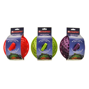 Starfrit - Marguerite à Légume avec Pied, Fabriqué en Silicone, Bleu - Simple Boutique