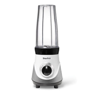 Starfrit - Mélangeur Personnel Électrique, 2 Lames en Acier Inoxydable, Capacité de 828ml, Blanc - Simple Boutique