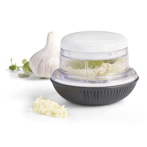 Starfrit - Mini Hachoir à Base Rotative pour Ail et Fines Herbes, Noir - Simple Boutique