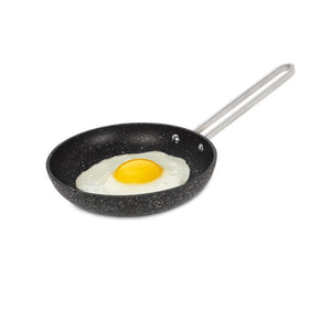 Starfrit - Mini Poêle à Frire The Rock, Diamètre de 6", Revêtement Antiadhésif, Noir - Simple Boutique