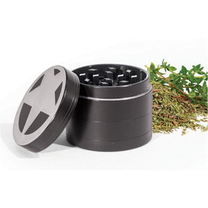 Starfrit - Moulin à Herbes et Épices, Couvercle Magnétique, Noir - Simple Boutique
