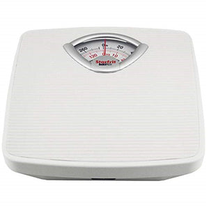 Starfrit - Pèse-Personne/Balance Mécanique, Capacité Maximum 130 kg, Blanc - Simple Boutique
