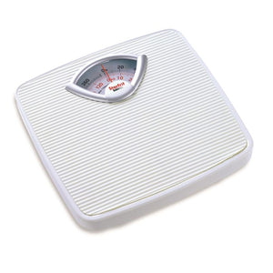 Starfrit - Pèse-Personne/Balance Mécanique, Capacité Maximum 130 kg, Blanc - Simple Boutique