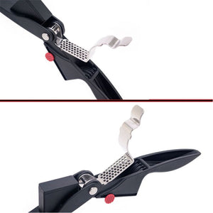 Starfrit - Presse-Ail avec Grattoir et Grille Amovible, Noir - Simple Boutique