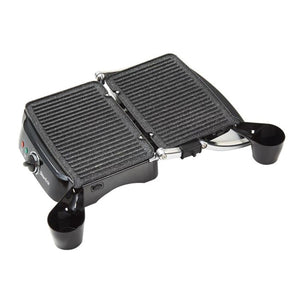 Starfrit - Presse Panini The Rock, Plaques Amovibles Antiadhésive, 1200 Watts, Noir - Simple Boutique