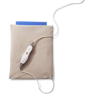 Sunbeam - Coussin Chauffant 12'' x 15'' avec Arrêt Automatique, Beige - Simple Boutique