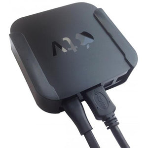 Support Apple TV 2 ou 3 Polyvalent TV Mur ou Support TV Noir - Simple Boutique