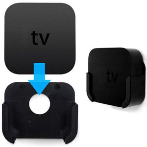 Support Apple TV 4e gen Polyvalent TV Mur ou Support TV Noir - Simple Boutique