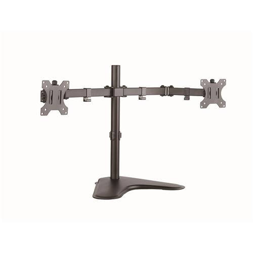 Support De Bureau 2 Bras Articulés Pour Tvs / Moniteurs 13" À 27" Avec Base Lourde - Simple Boutique