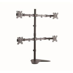 Support De Bureau 4 Bras Articulés Pour Tvs / Moniteurs 13" À 27" Avec Base Lourde - Simple Boutique