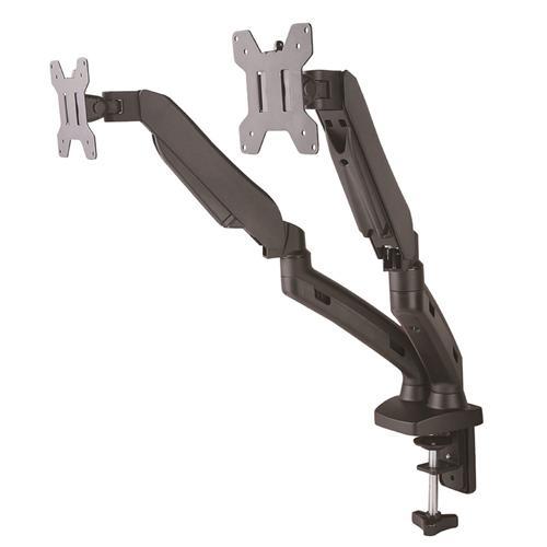 Support De Bureau À Levier 2 Bras Articulés À Levier Pour TV / Moniteur 13" À 27" - Simple Boutique