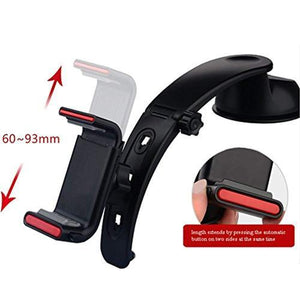 Support De Voiture Pour Téléphone Cellulaire Universel 3 En 1 Pour Ventilation / Support Magnétique / Support Tableau De Bord - Noir - Simple Boutique