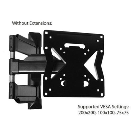 Support Mural universel bras articulé LED LCD PLASMA 19-52" SLIM - Simple Boutique
