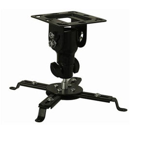 Support Projecteur Extensible 2.25 Pieds Pour Plafond Noir Max 44Lbs - Simple Boutique