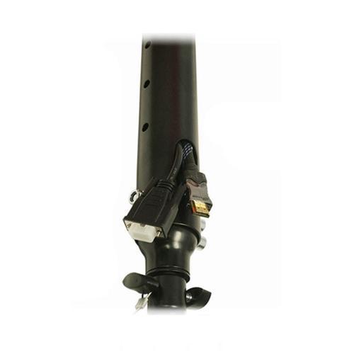 Support Projecteur Extensible 2.25 Pieds Pour Plafond Noir Max 44Lbs - Simple Boutique