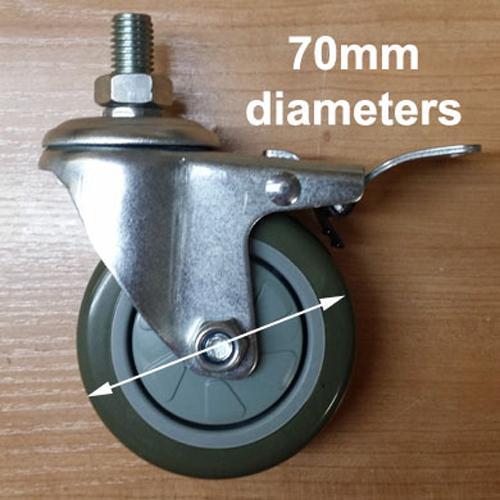 Support TV portatif sur roulettes LED PLASMA LCD 25 à 55po - Simple Boutique