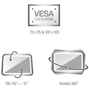 Support de bureau articulé avec base pour 3 Moniteurs de 15" à 30" - Simple Boutique