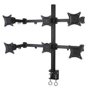 Support de bureau articulé pour 6 moniteurs 13 - 24 po - Simple Boutique