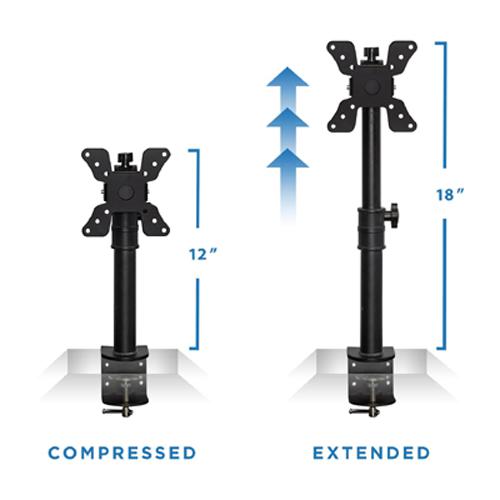 Support de bureau pour 1 TV / Moniteur 10 - 25 po - Simple Boutique