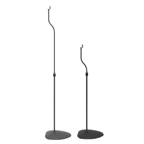 Support de haut-parleurs pieds extensibles 31.8-41.7" noir paire - Simple Boutique