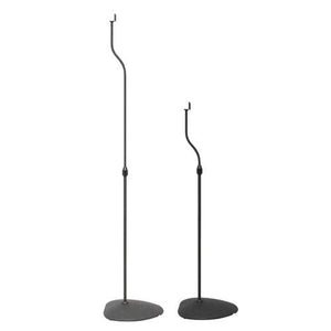 Support de haut-parleurs pieds extensibles 31.8-41.7" noir paire - Simple Boutique