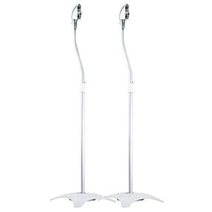 Support de haut-parleurs sur pieds extensibles argent (Kit de 2) - Simple Boutique