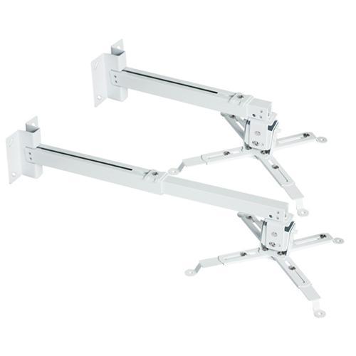 Support pour projecteur extensible mur / plafond Blanc max44lbs - Simple Boutique