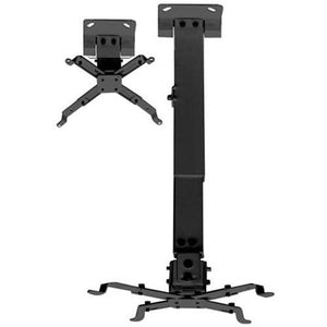 Support pour projecteur extensible pour plafond noir max 44lbs - Simple Boutique