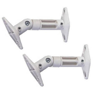 Supports haut-parleurs satellite articulé kit de 2 Blanc - Simple Boutique