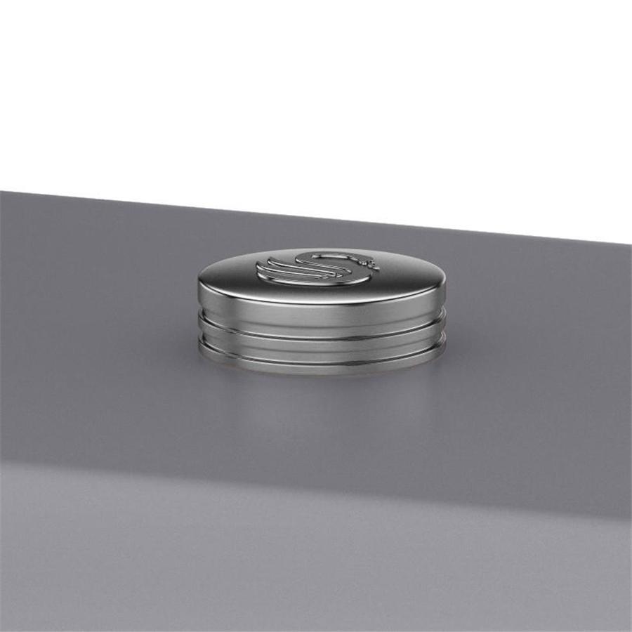 Swan Boite de Rangement à pain Retro Gris - Simple Boutique