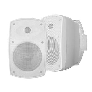 SyncSound SS-MC60-WH Haut-Parleurs Intérieur-Extérieur 6.5" 100W 8 Ohms Avec Support Mural Inclus Blanc - Simple Boutique