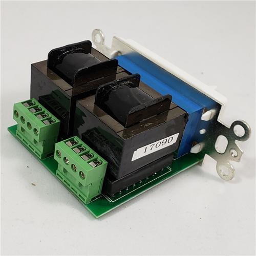 SyncSound SS-VC75I-S-W Contrôle De Volume Mural À Glissière Avec Adaptation D'impédance 75 Watts Blanc - Simple Boutique