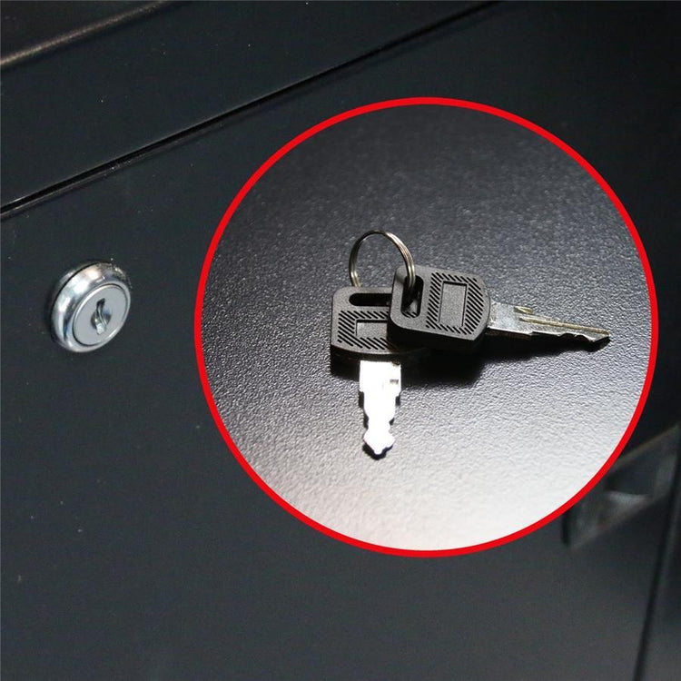 SyncSystem SSYS-RACK-27 Cabinet de Serveur / Rack AV 27U Avec Porte en Verre, Noir - Simple Boutique