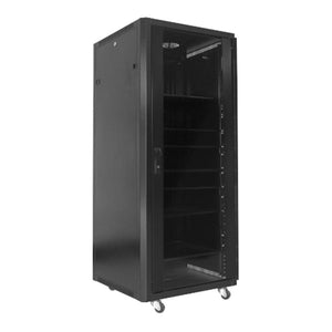 SyncSystem SSYS-RACK-36, Cabinet de Serveur / Rack AV 36U Avec Porte en Verre, Noir - Simple Boutique