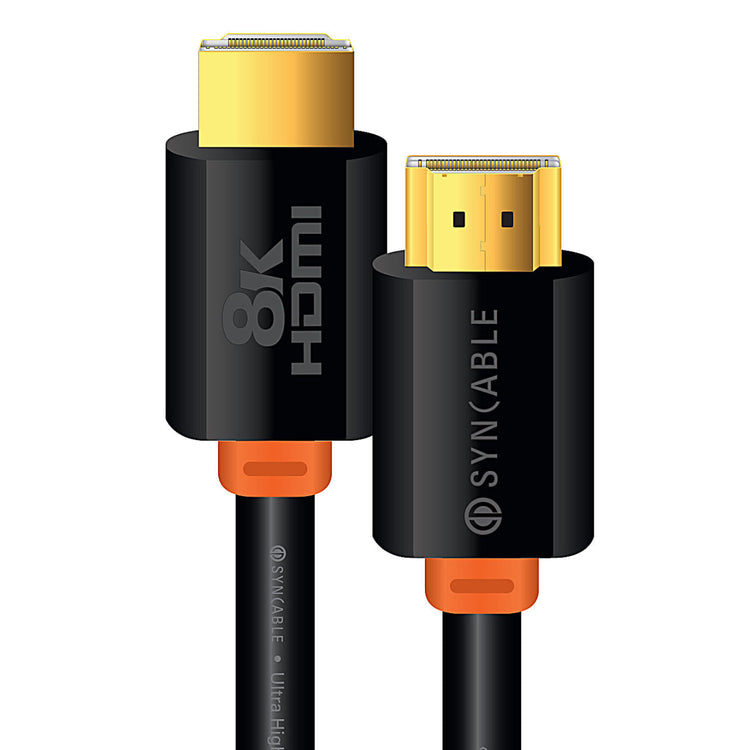Syncwire - Câble HDMI Ultra Rapide V2.1, 8K, 60Hz, 48Gbps, UHD, HDR, Longeur de 2M - Simple Boutique