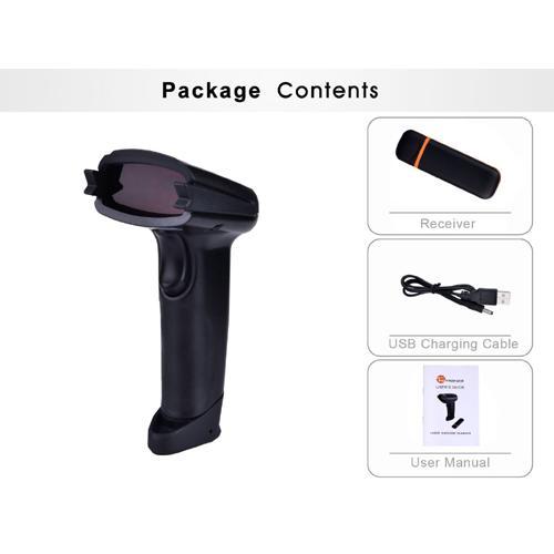 T-Tronics Scanneur de codes-barres sans fil 2.4 ghz & dongle USB - Simple Boutique