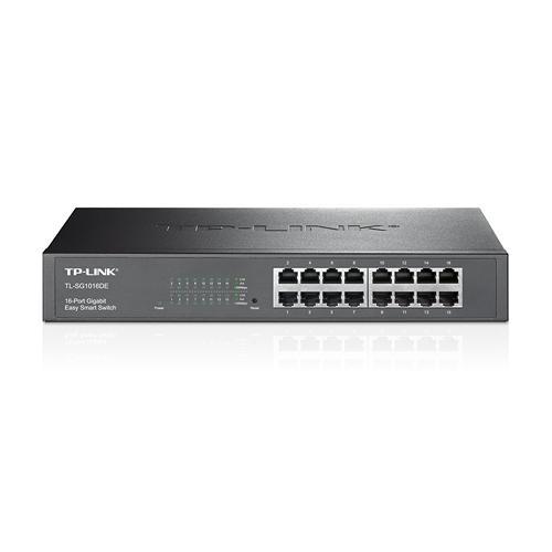 TP-LINK 16-PORT GIGABIT EASY SMART SWITCH TL-SG1016DE - Simple Boutique