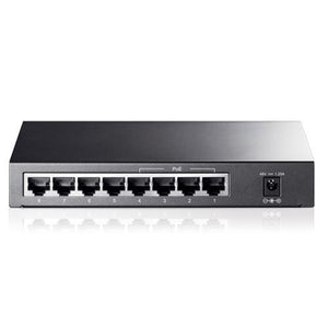 TP-LINK 8-PORT GIGABIT BUREAU POE SWITCH, 8 GIGABIT RJ45 /W 4 POE PORTS, BOITIER MÉTAL TL-SG1008P - Simple Boutique